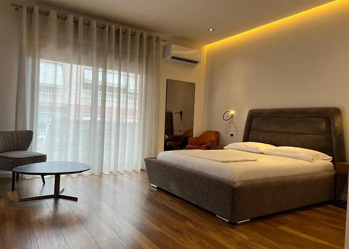 公寓 Skanderbeg Square Center 地拉那